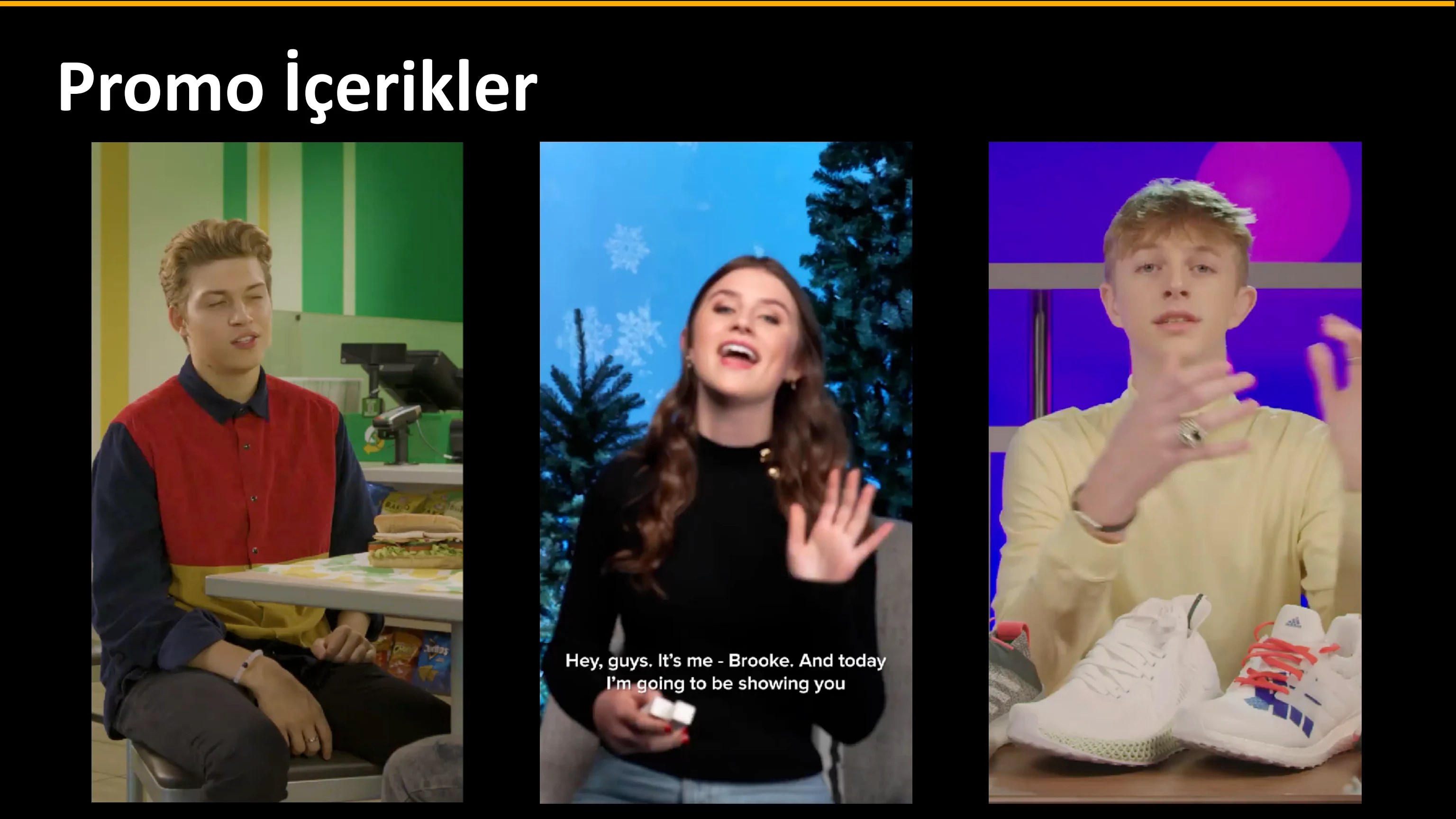 Promo içerikler